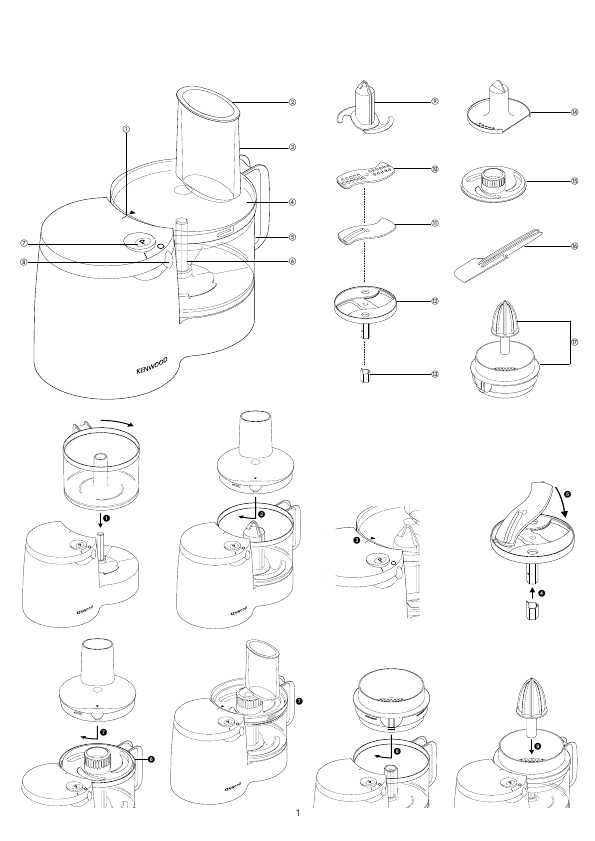 Инструкция Kenwood FP-110