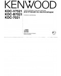 Инструкция Kenwood KDC-B7021