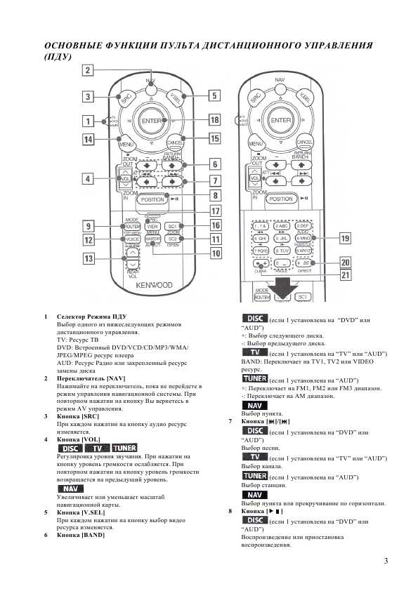 Инструкция Kenwood KVT-737DVD