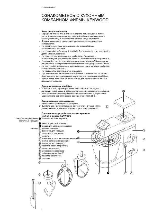 Инструкция Kenwood PM-900