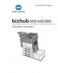 Инструкция Konica-Minolta bizhub 420 (Box)