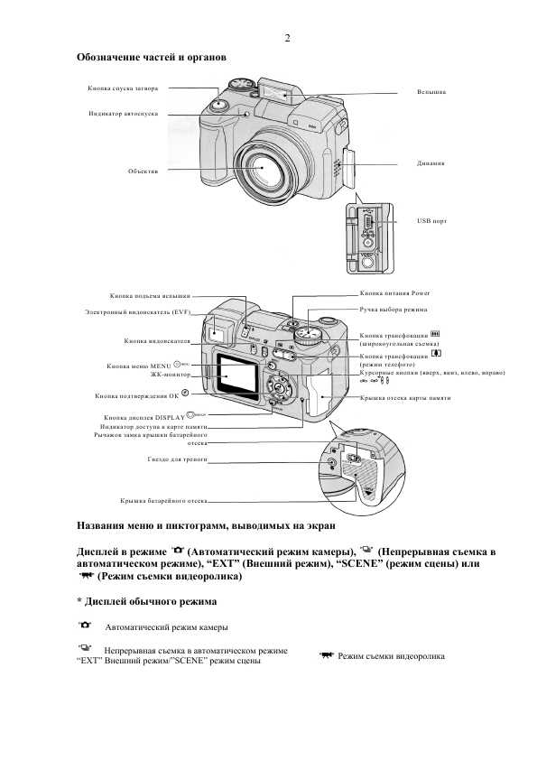 Инструкция KYOCERA Finecam M400R