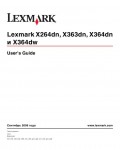 Инструкция Lexmark X264Dn