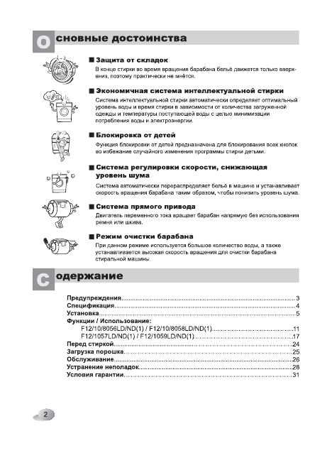 Инструкция LG F-1056ND