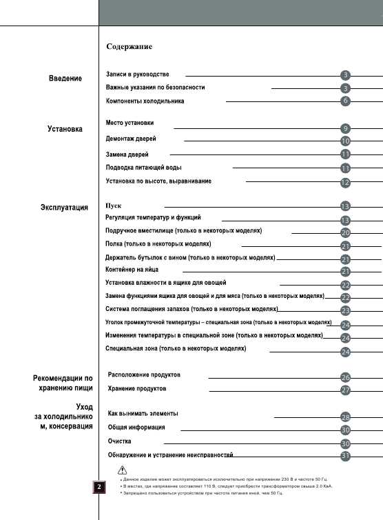 Инструкция LG GW-B207FVQA