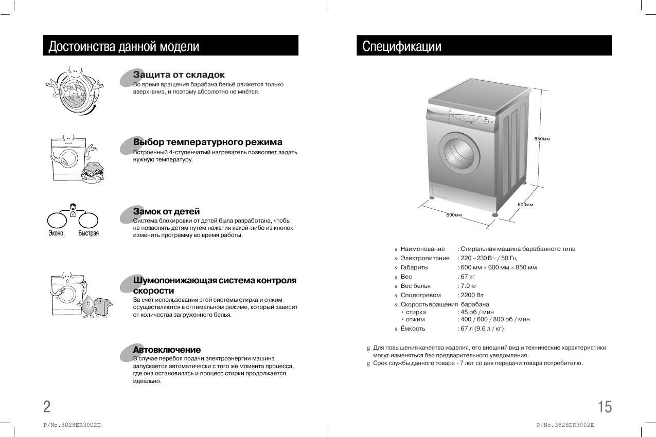 Инструкция LG WD-8050f