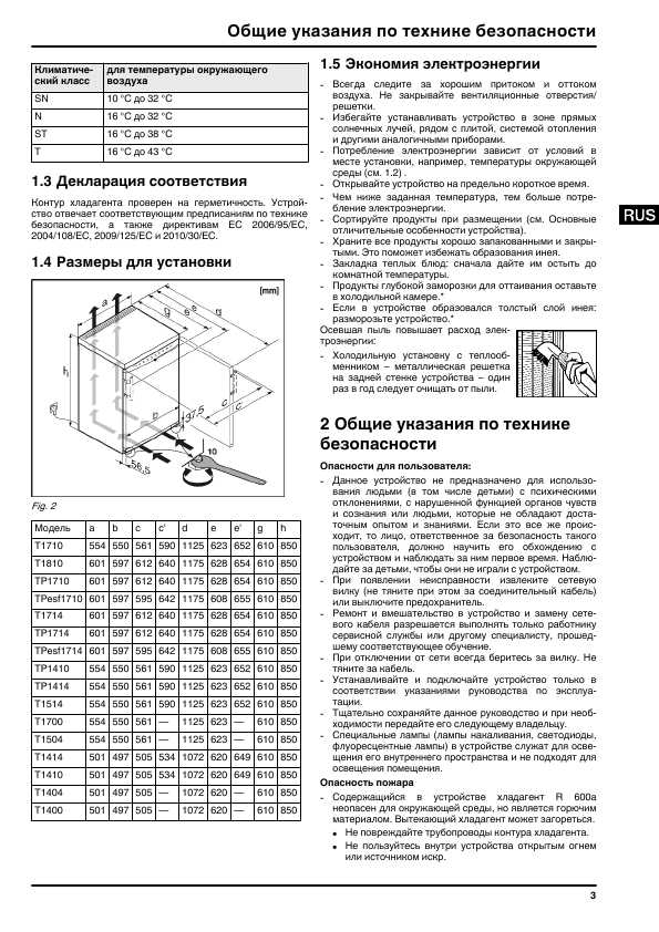 Инструкция Liebherr TPesf-1710-20