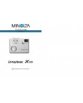 Инструкция Minolta Dimage X20
