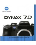 Инструкция Minolta Dynax 7D
