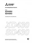 Инструкция Mitsubishi XD-430U