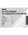 Инструкция Nikon AF-S DX 18-105 mm