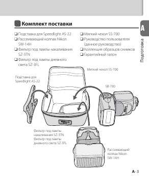 Инструкция NIKON SB-700 Speedlight