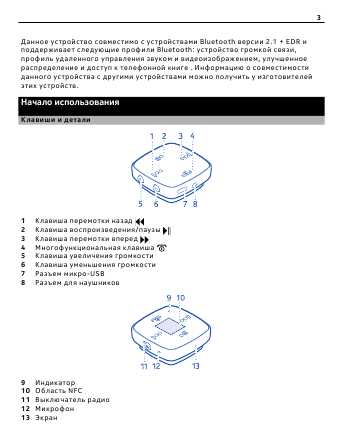 Инструкция Nokia BH-221