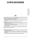 Инструкция Olivetti Copia 8028