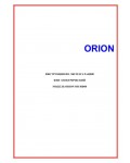 Инструкция ORION OR-HD08