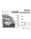 Инструкция Panasonic CS-V12BKP