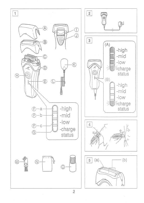 Инструкция Panasonic ES-8807