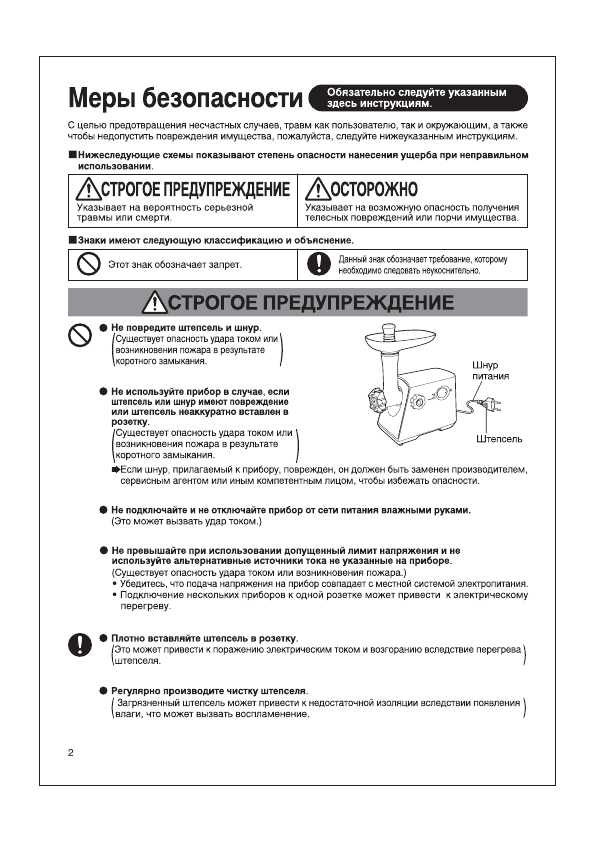 Инструкция Panasonic MK-MG1300