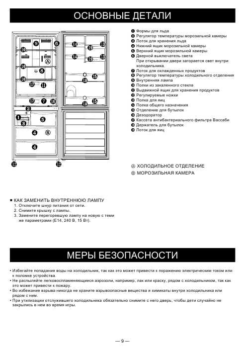 Инструкция Panasonic NR-B53M1