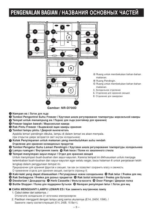 Инструкция Panasonic NR-D700