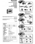 Инструкция Panasonic RQ-SX60F