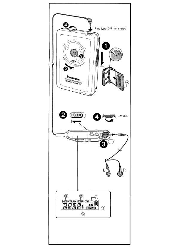 Инструкция Panasonic RQ-SX76