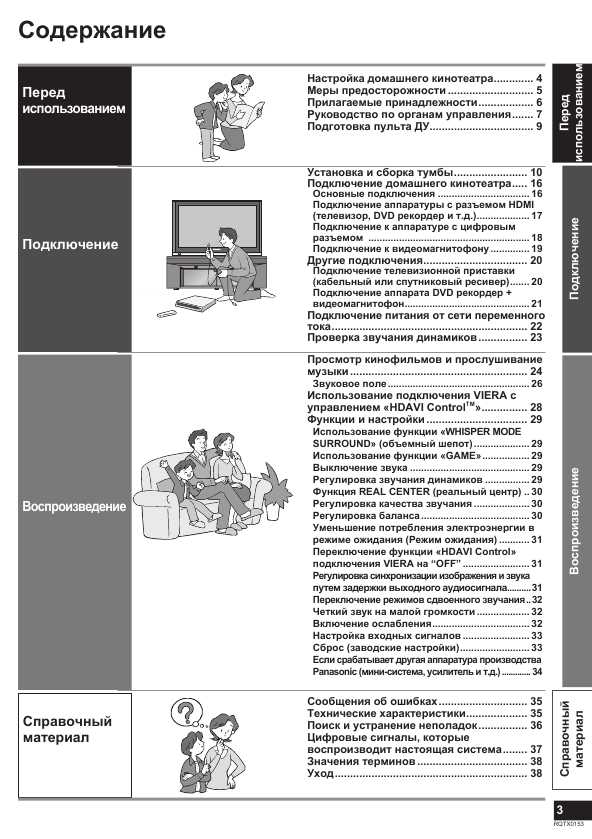 Инструкция Panasonic SC-HTR210