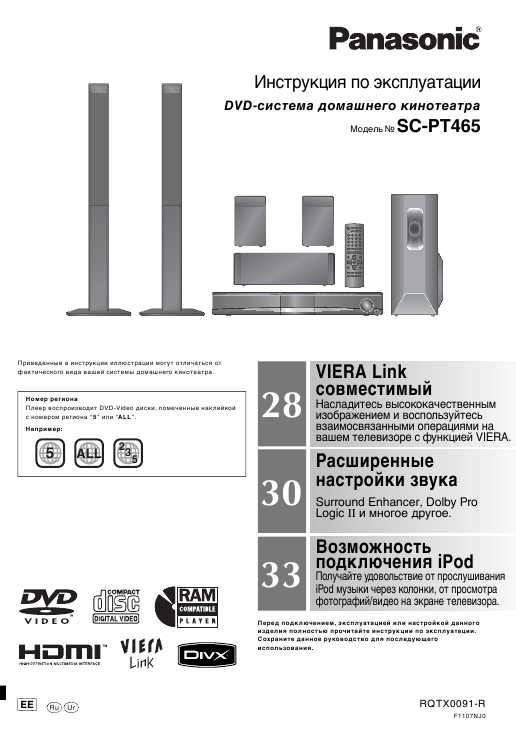 Panasonic sa pt85 схема