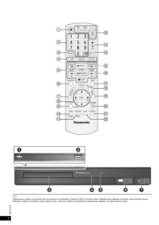 Инструкция Panasonic SC-XH10