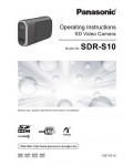 Инструкция Panasonic SDR-S10