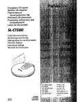 Инструкция Panasonic SL-CT580