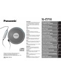 Инструкция Panasonic SL-CT710