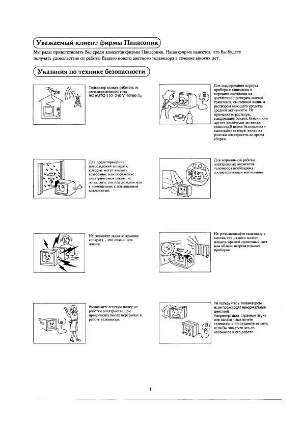 Инструкция Panasonic TC-20S2