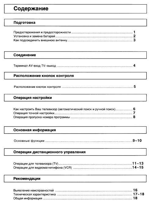 Инструкция Panasonic TC-21E1R