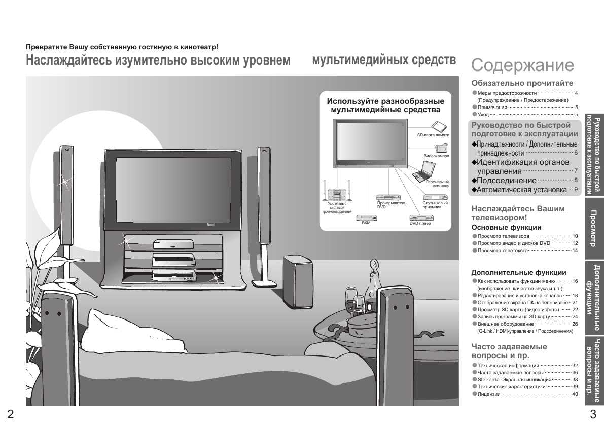 Инструкция Panasonic TH-50PV600R