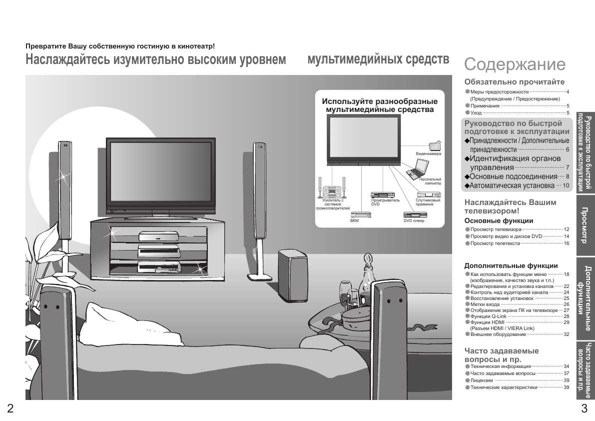 Инструкция Panasonic TH-R50PV70