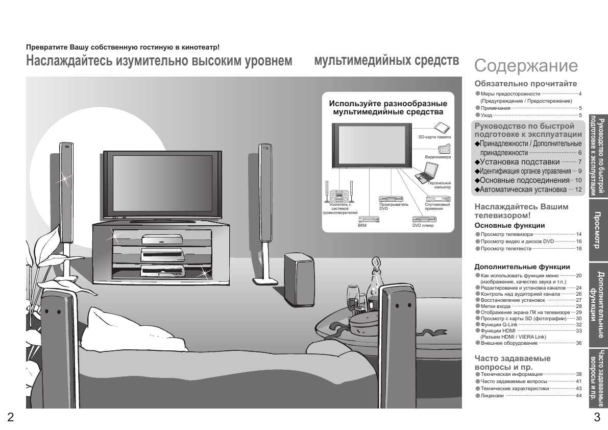 Инструкция Panasonic TH-R42PY70