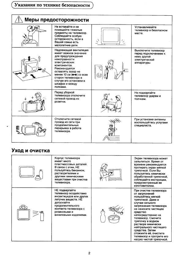 Инструкция Panasonic TX-21D3T