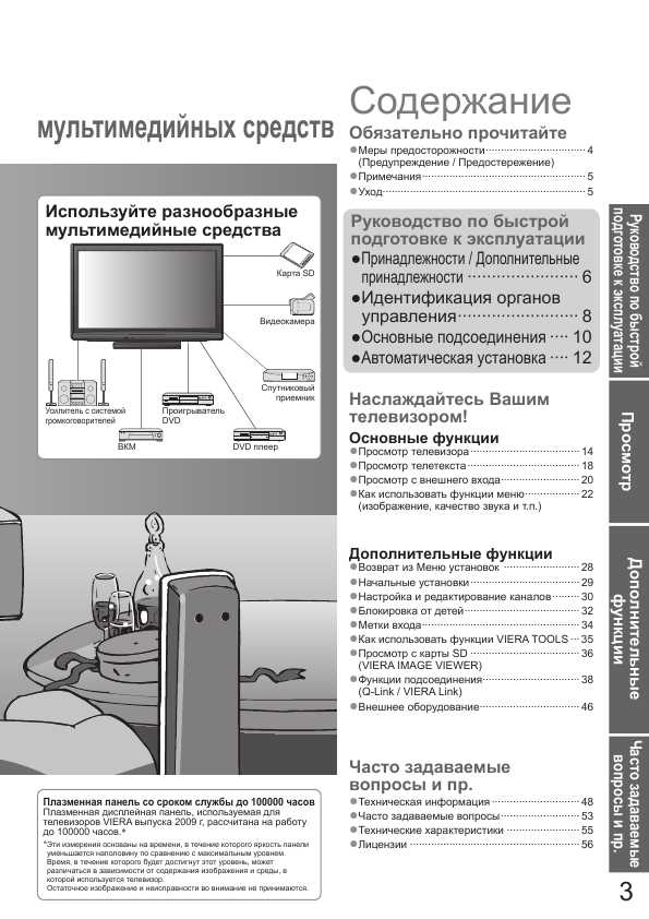 Инструкция Panasonic TX-PR42C11