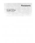 Инструкция Panasonic UF-322