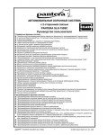 Инструкция Pantera SLK-150SC