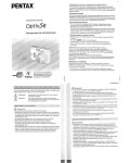 Инструкция Pentax Optio S6