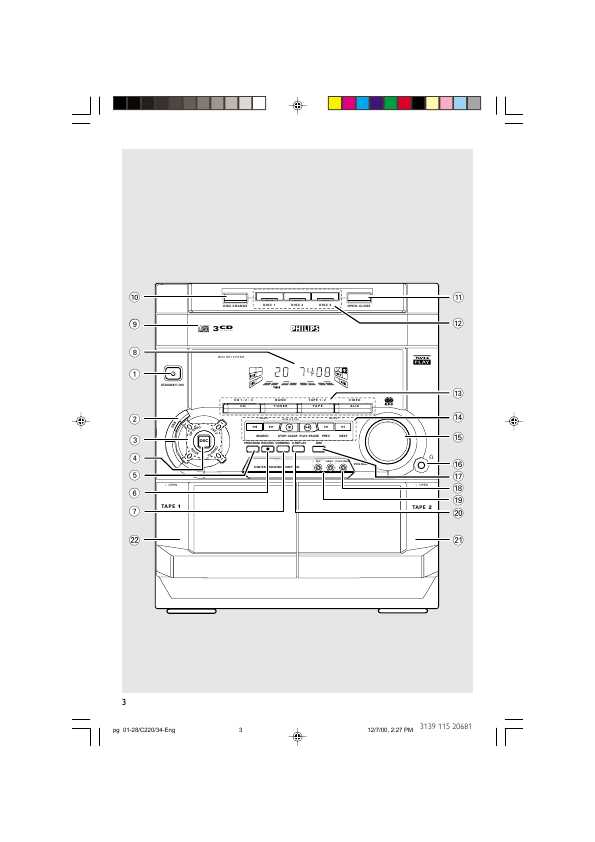 Инструкция Philips FW-C220