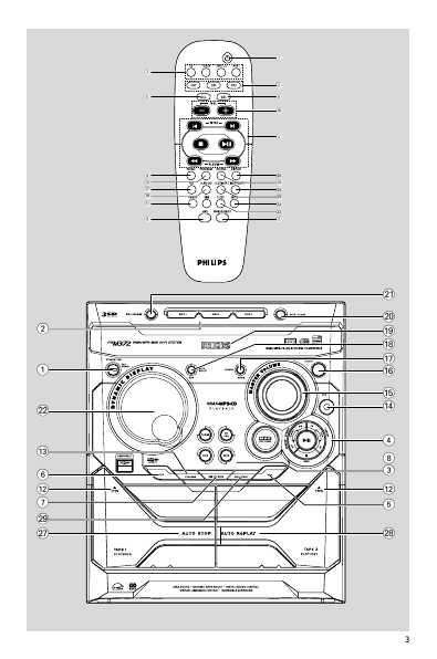 Инструкция Philips FW-M572