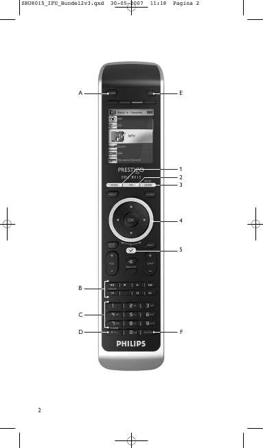 Инструкция Philips SRU-8015