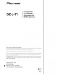 Инструкция Pioneer DDJ-T1