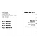 Инструкция Pioneer DEH-1400UBB