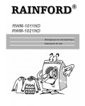 Инструкция RAINFORD RWM-1011ND