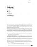 Инструкция Roland A-37