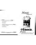 Инструкция Saeco Magic Cappuccino